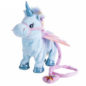 Licorne qui marche – Jouet en peluche