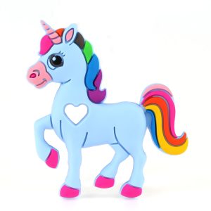 Licorne dentition bébé – Jouet à mordiller en silicone SANS BPA