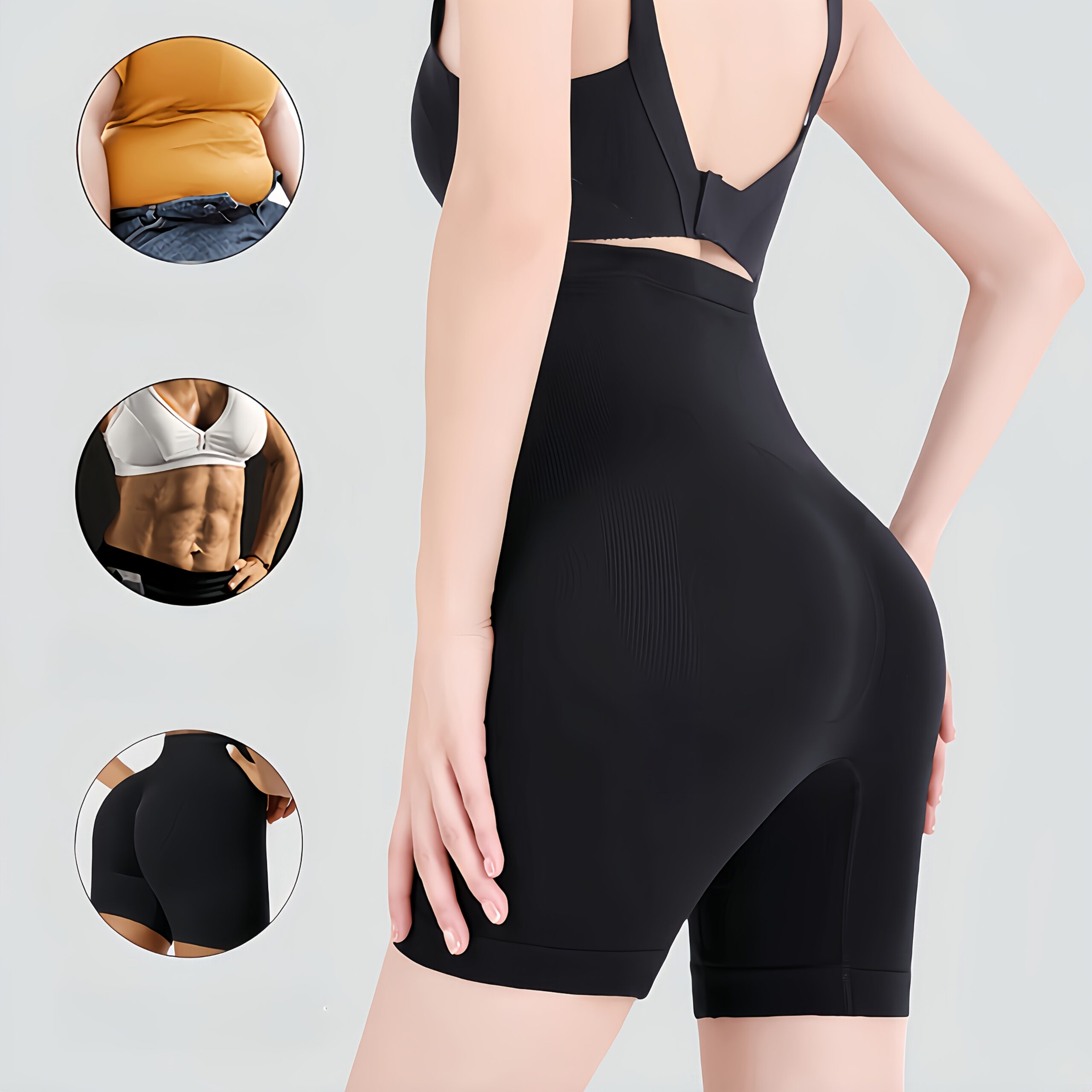 Culotte Gainante Taille Haute – Gaine Amincissante Femme Discret – Image 4