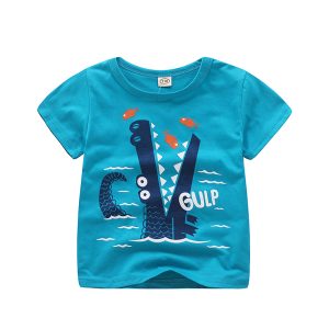 T-shirt garçon humour – Crocodile Gulp
