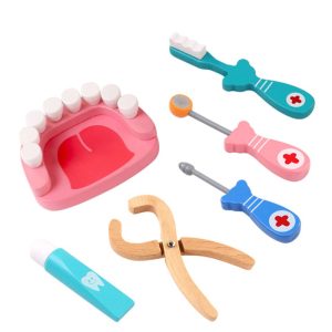Jouets dentiste pour enfant – Lot de 6 pièces