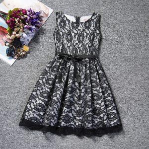 Robe dentelle fille pour mariage, fiançailles, occasions spéciales