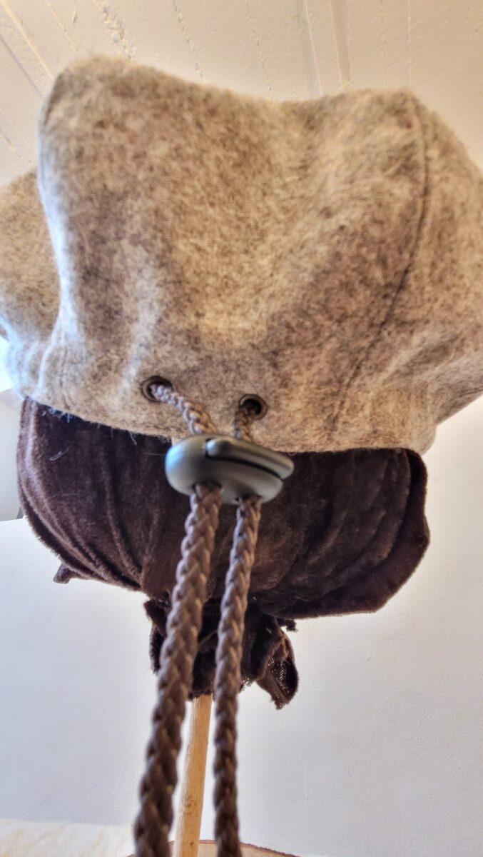 Casquette Gavroche en cuir – Image 4