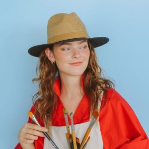 Chapeau anti-uv mixte TYLER FEDORA