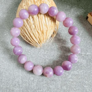 Bracelet MAUVE perles lilas