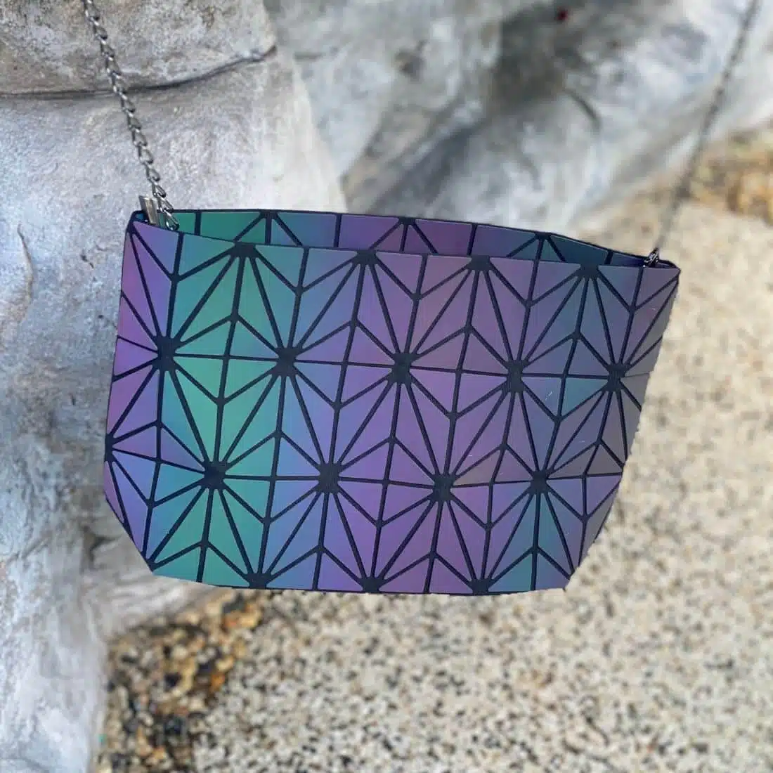 Petit Sac à main réfléchissant Flashy Star – Image 4