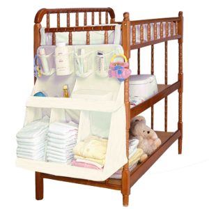 Étagère de rangement en tissu – Suspension table à langer
