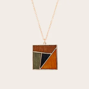 Collier en Bois Femme - Grebera
