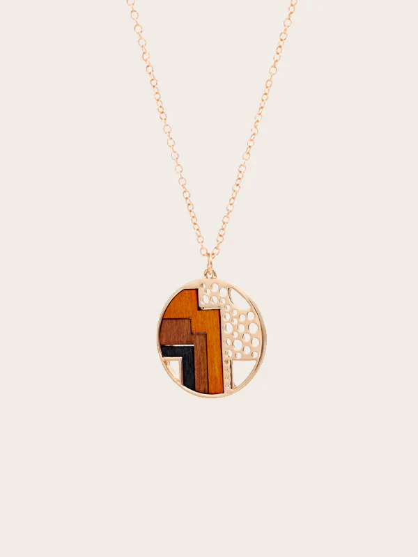 Collier en Bois Femme - Orpin