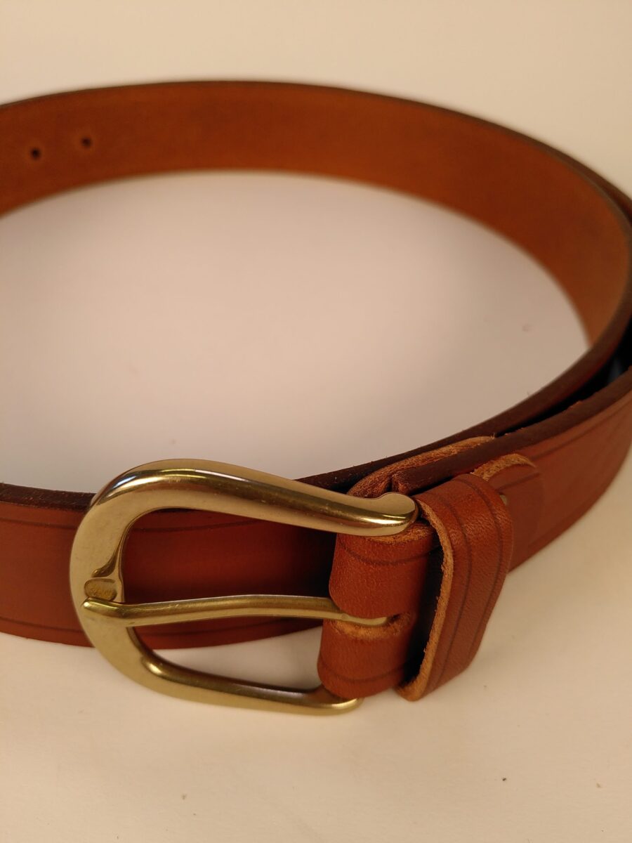 Ceinture cuir noir – Image 2