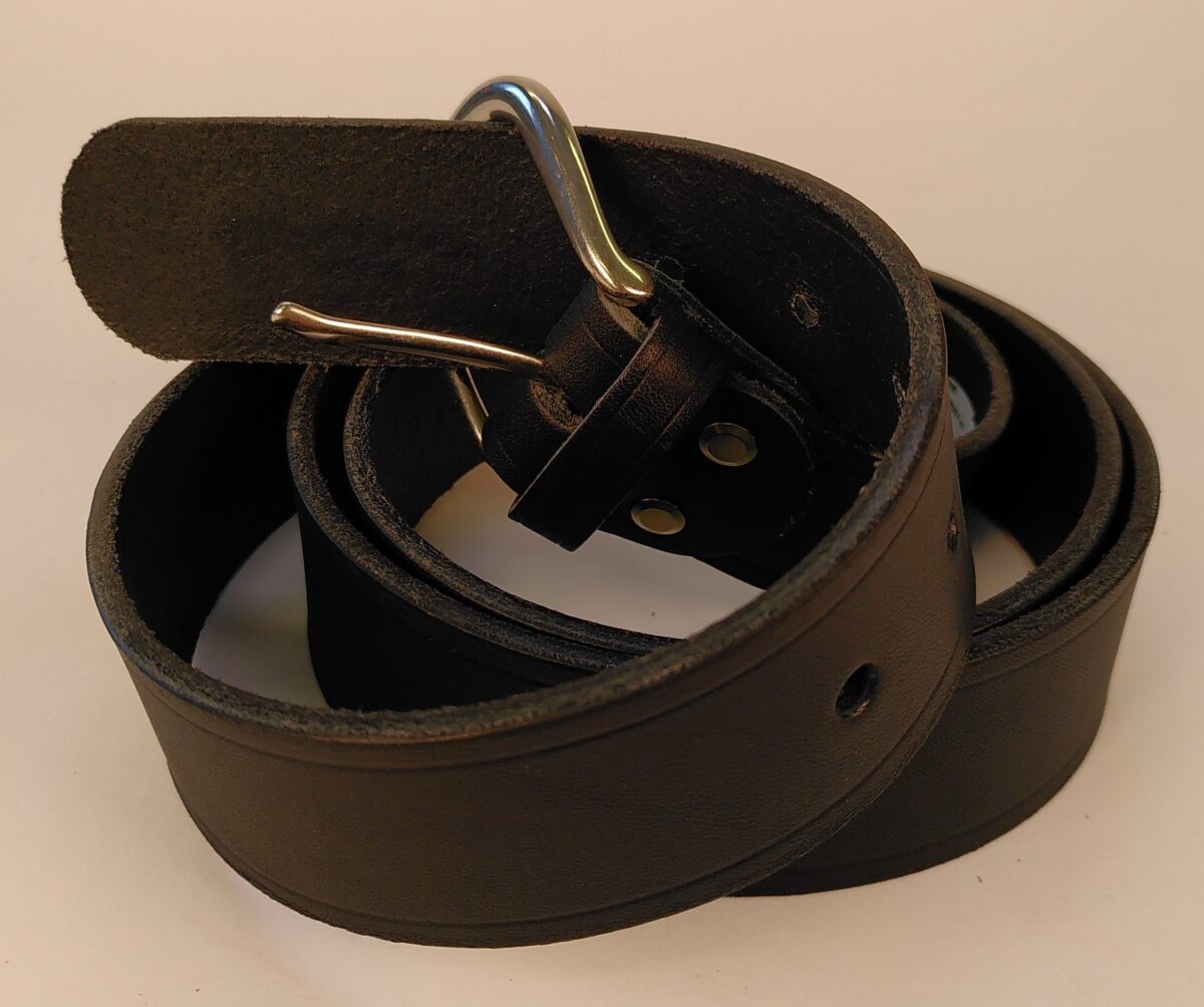 Ceinture cuir noir