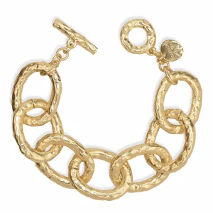 B70749 Bracelet maillons oversize - Karine Sultan