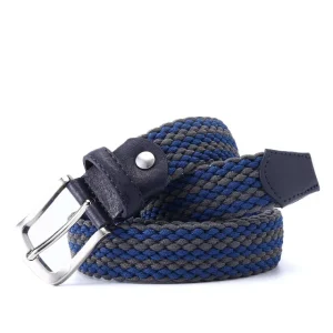 Ceinture Tressée Élastique pour Homme - Léopold