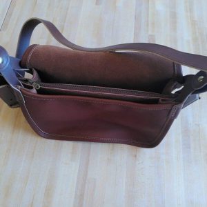 Gibecière 2 – pur cuir – Le Sac du Berger
