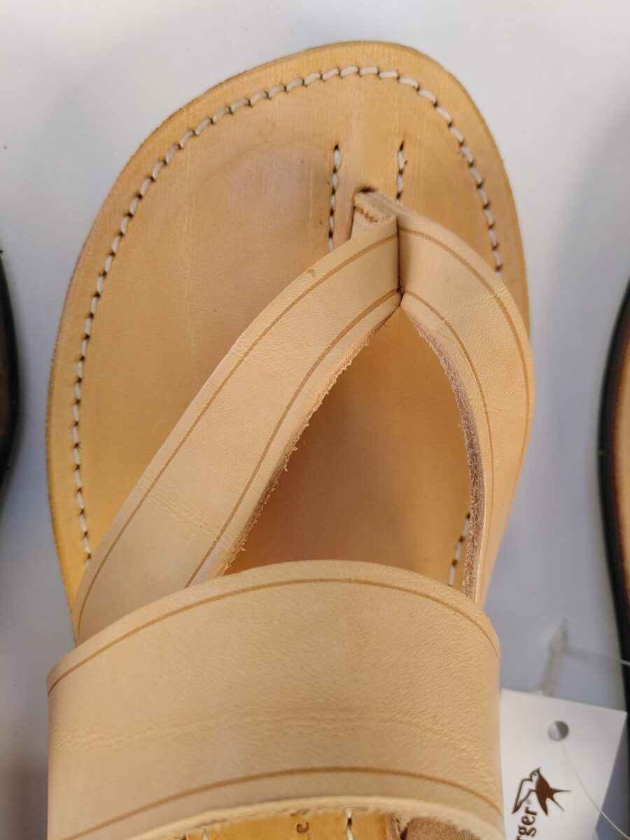 Sandales Gandhi cuir – Femme – Image 6