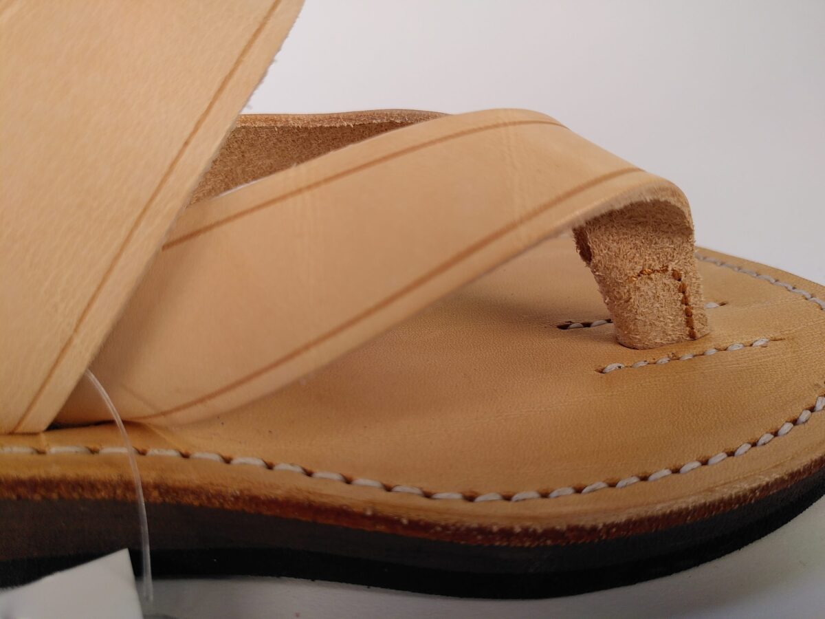 Sandales Gandhi cuir – Femme – Image 3