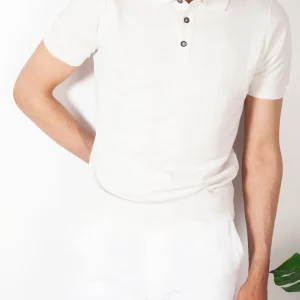 POLO BLANC - MADE IN ITALY