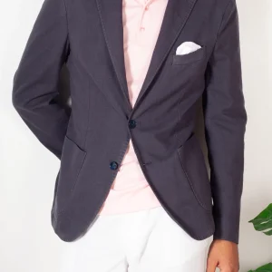VESTE VINTAGE BLEU - R37