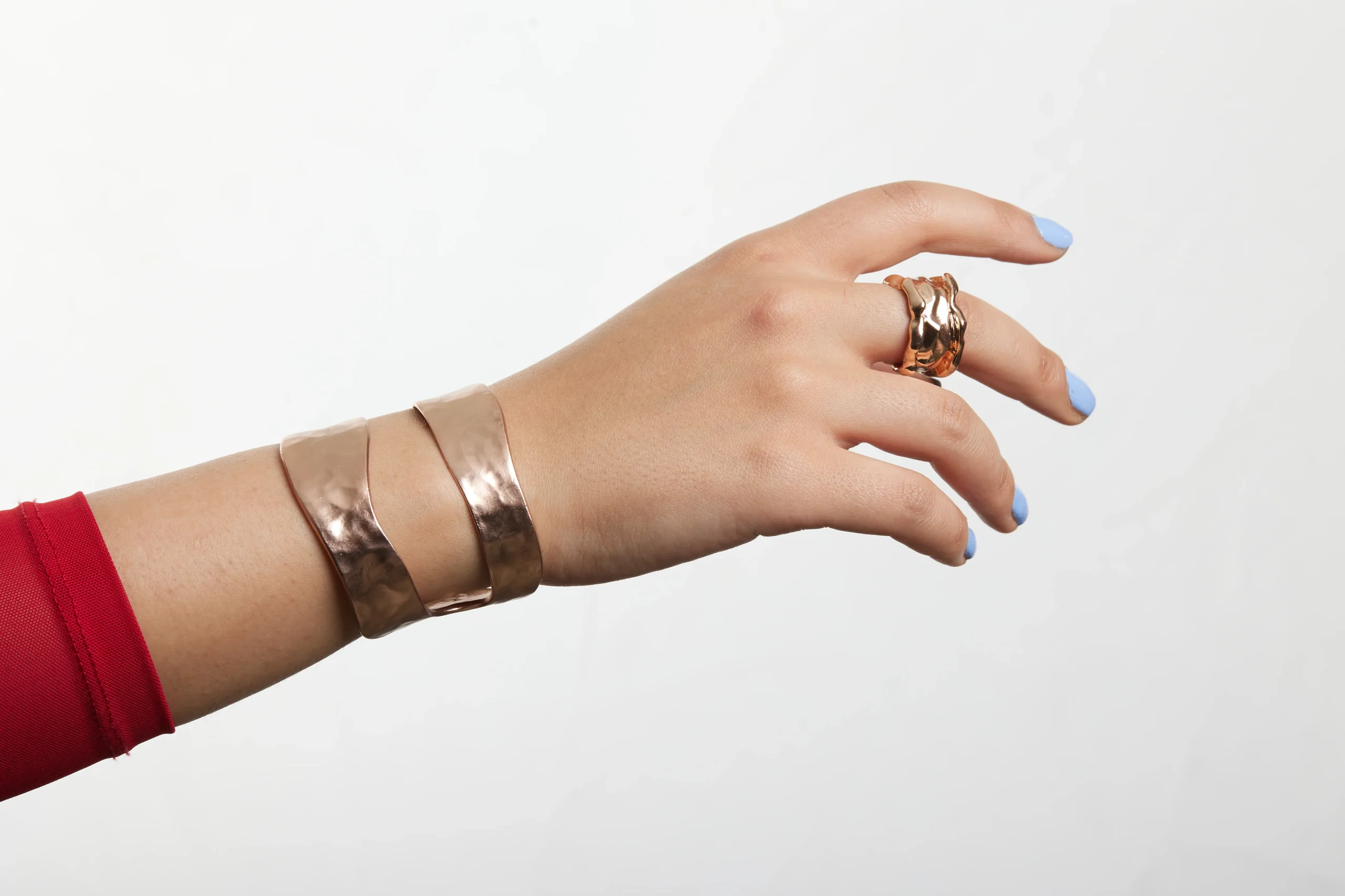 B57016 Bracelet Manchette fendue - Karine Sultan – Image 4
