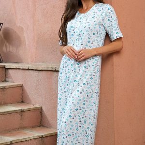Chemise de nuit -Ouverte devant – FAS