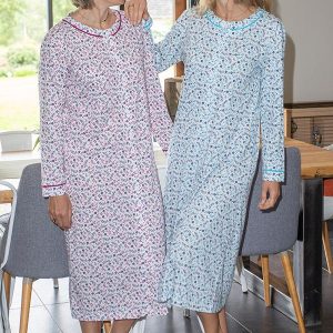 Chemise de nuit ouverte devant – SOL