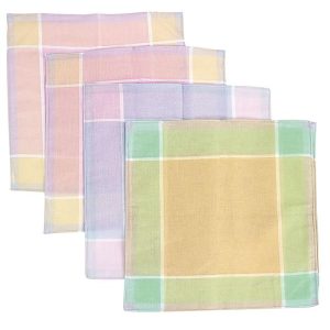 lot de 12 mouchoirs pour femme