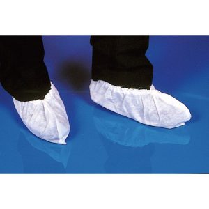 Sur-chaussure blanche