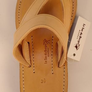 Sandales Gandhi cuir – Homme