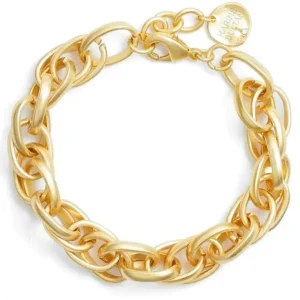 B60081 Bracelet superposition maillons entrelacés - Karine Sultan