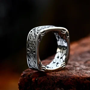 Bague Acier Inoxydable Homme