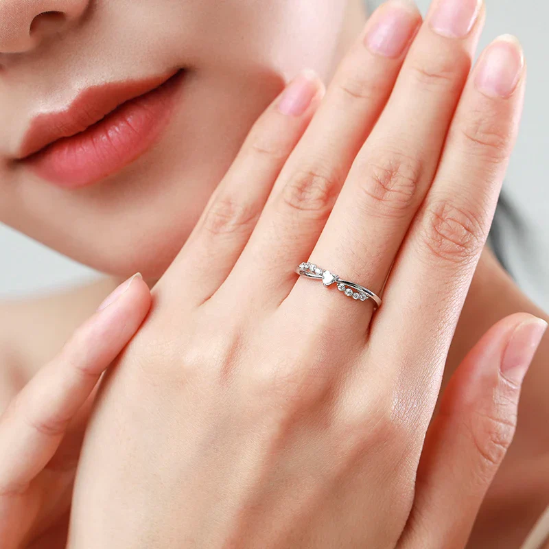 Bague Anneau Argent – Image 2