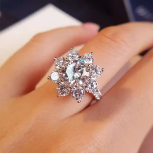 Bague Argent Femme Originale