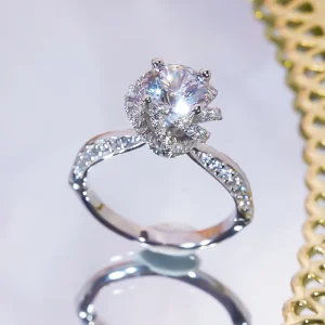 Bague de Mariage Diamant