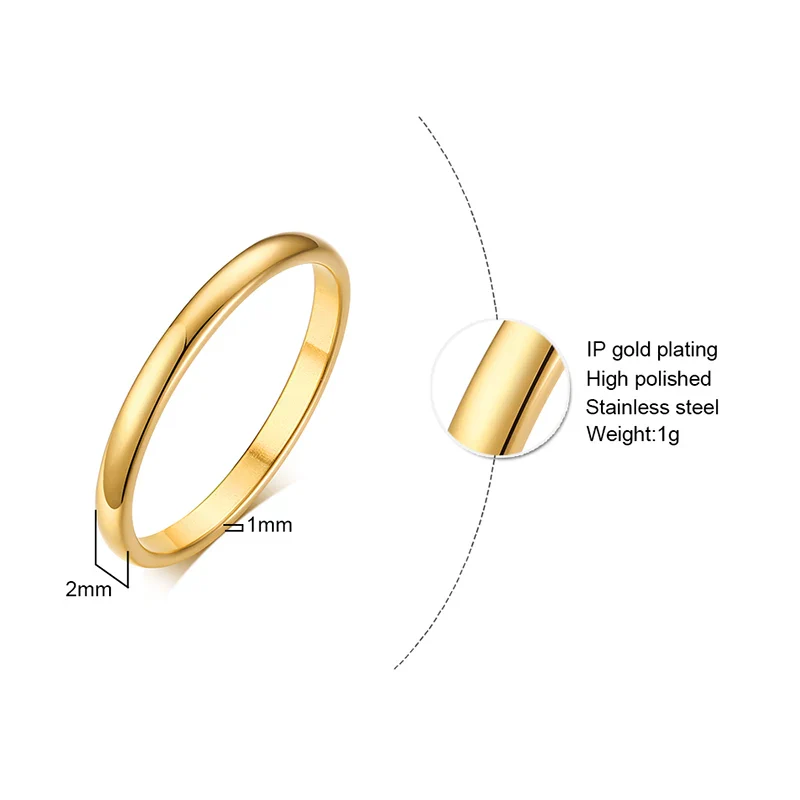 Bague Dorée Femme – Image 4