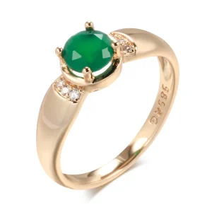 Bague Emeraude Or