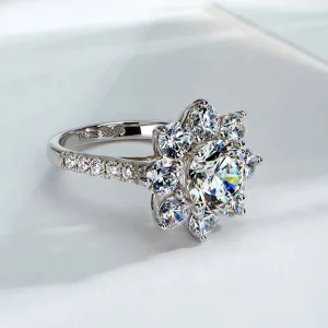 Bague Marguerite Diamant