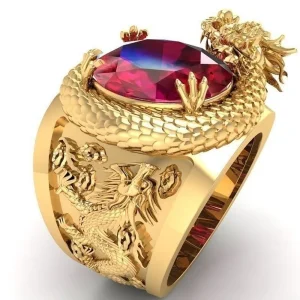 Bague Or Homme