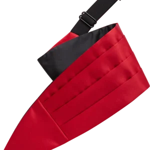 CEINTURE CÉRÉMONIE SOIE ROUGE