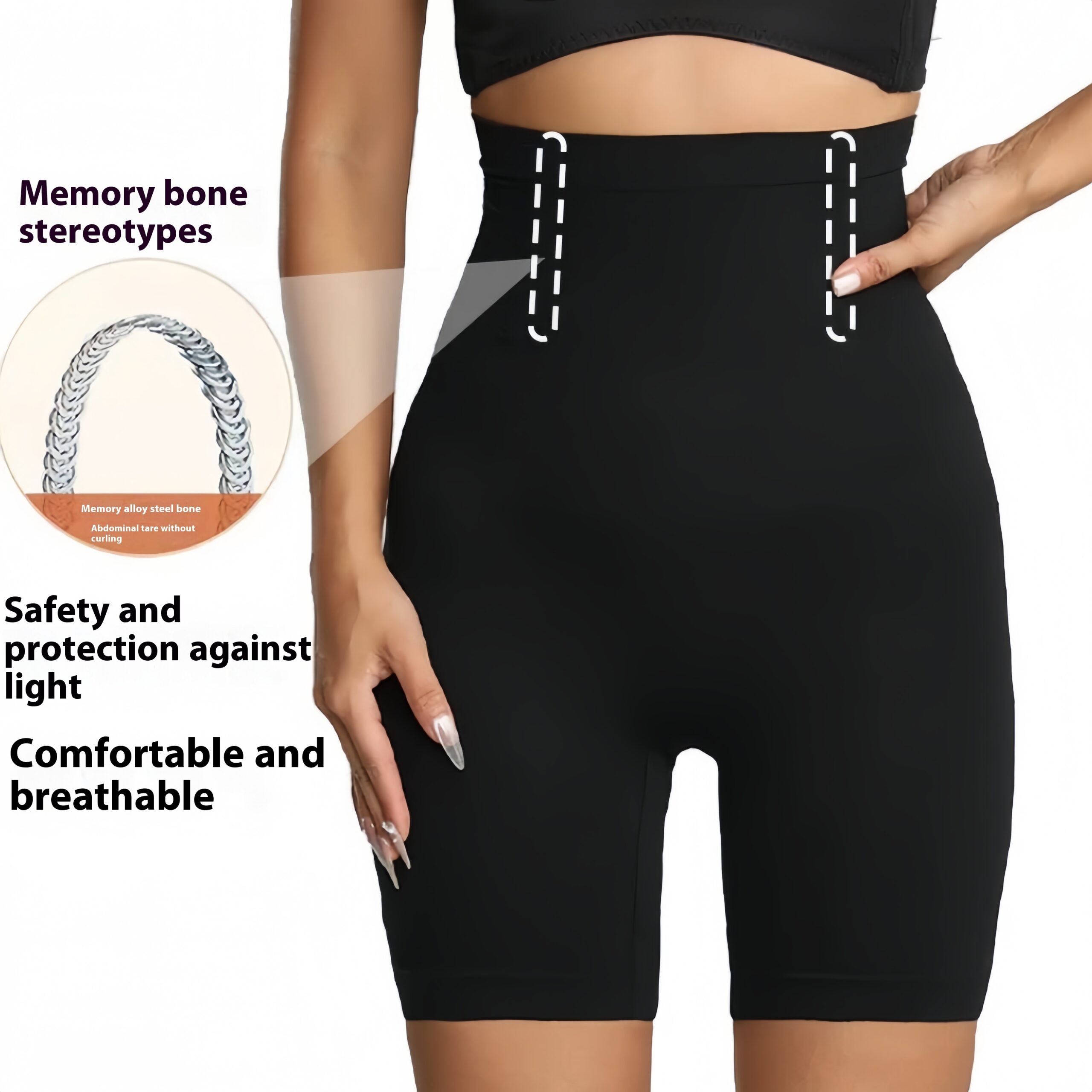 Culotte Gainante Taille Haute – Gaine Amincissante Femme Discret – Image 7