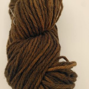 Écheveau Marron à anthracite – 6 brins – bulky – aiguilles +- 7-8