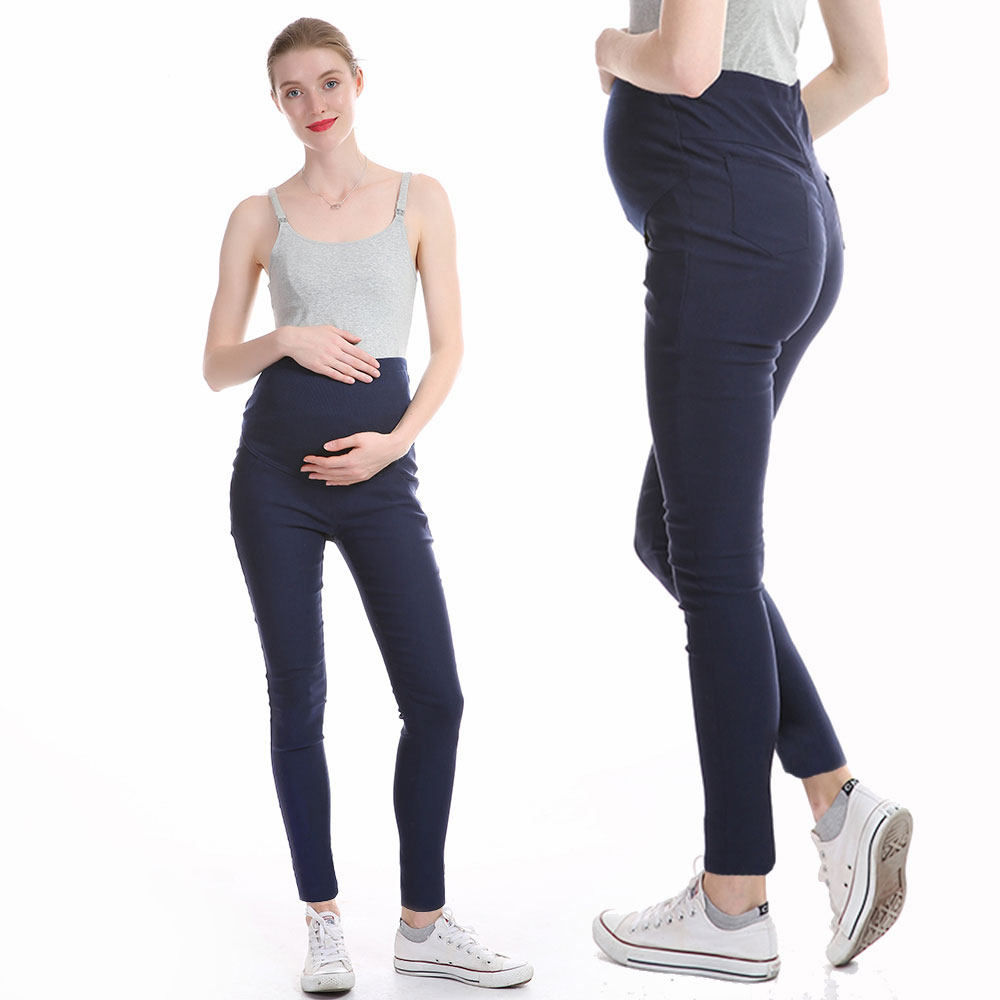 Legging femme enceinte Hiver – Legging grossesse super stretch – Image 3