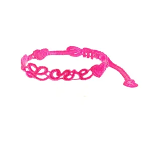 Bracelet motif Love Coeur