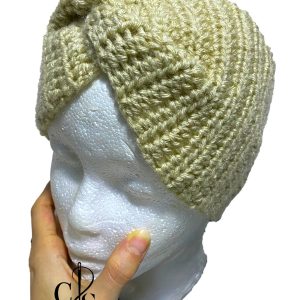 Bandeau torsadé style indien au crochet
