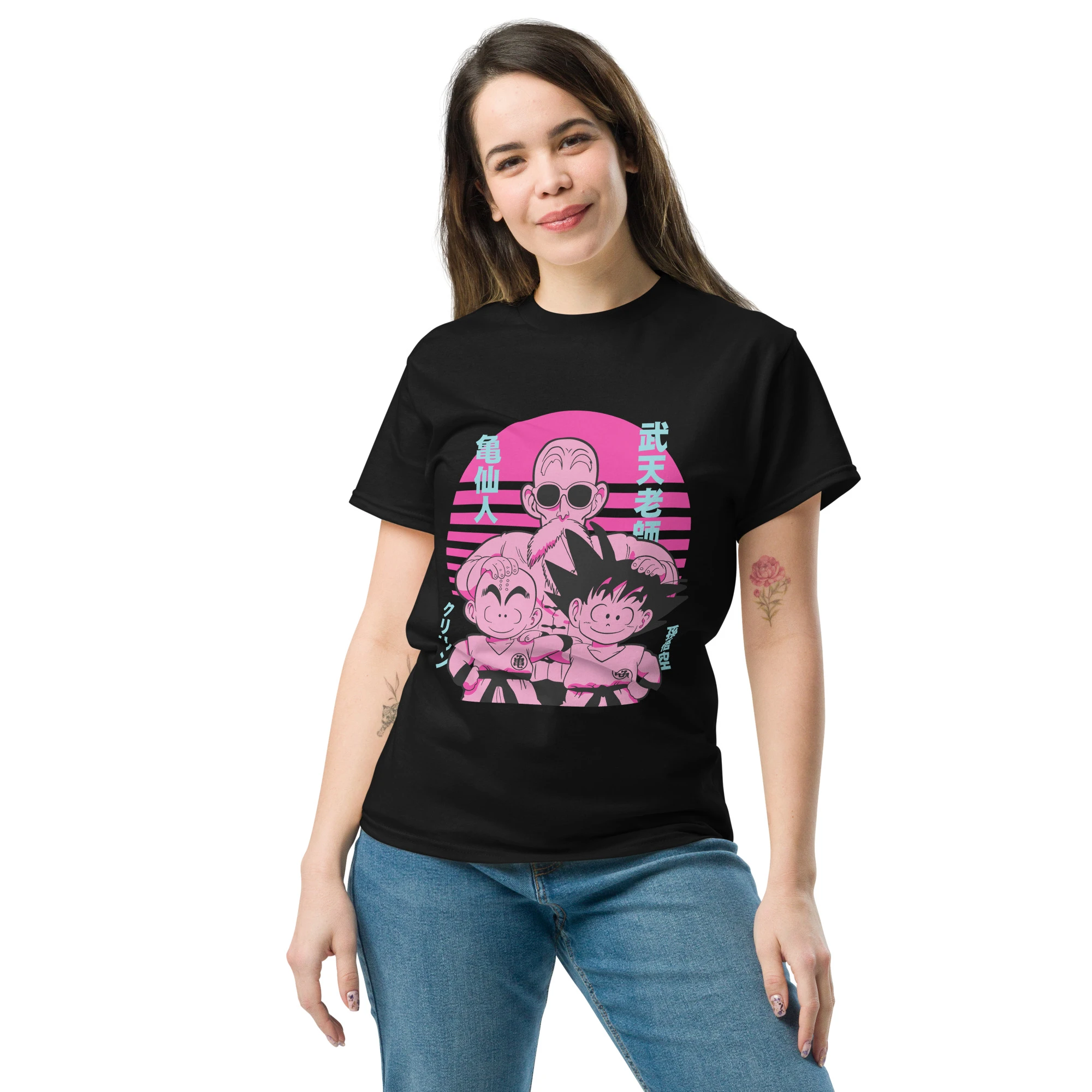 T-shirt Goku, Krillin & Roshi – Dragon ball – Image 7