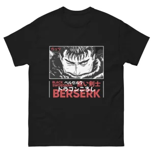T-shirt Guts Black Swordsman – Berserk