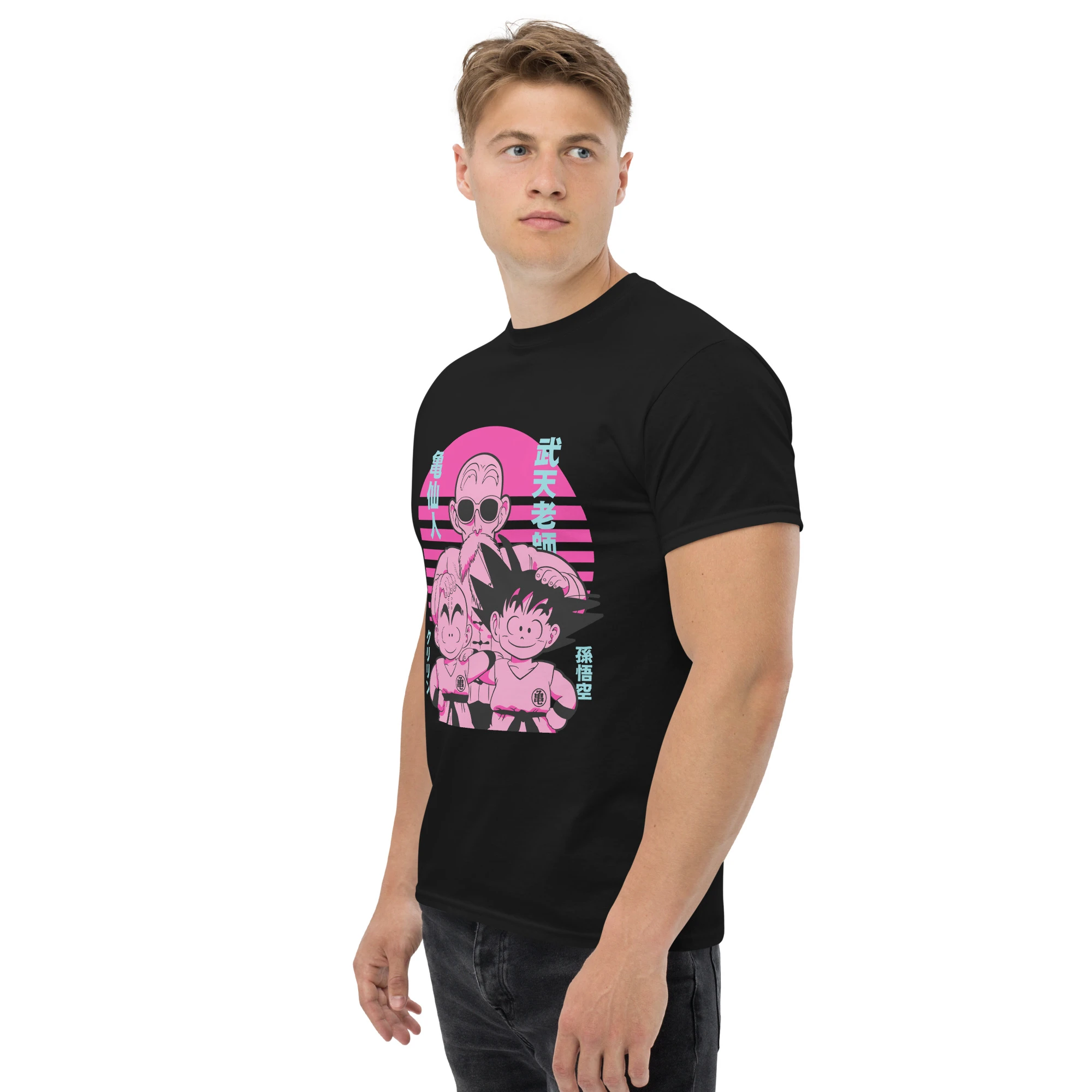T-shirt Goku, Krillin & Roshi – Dragon ball – Image 5